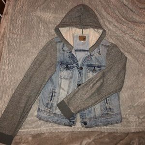 American Eagle Denim Jacket/Hoodie